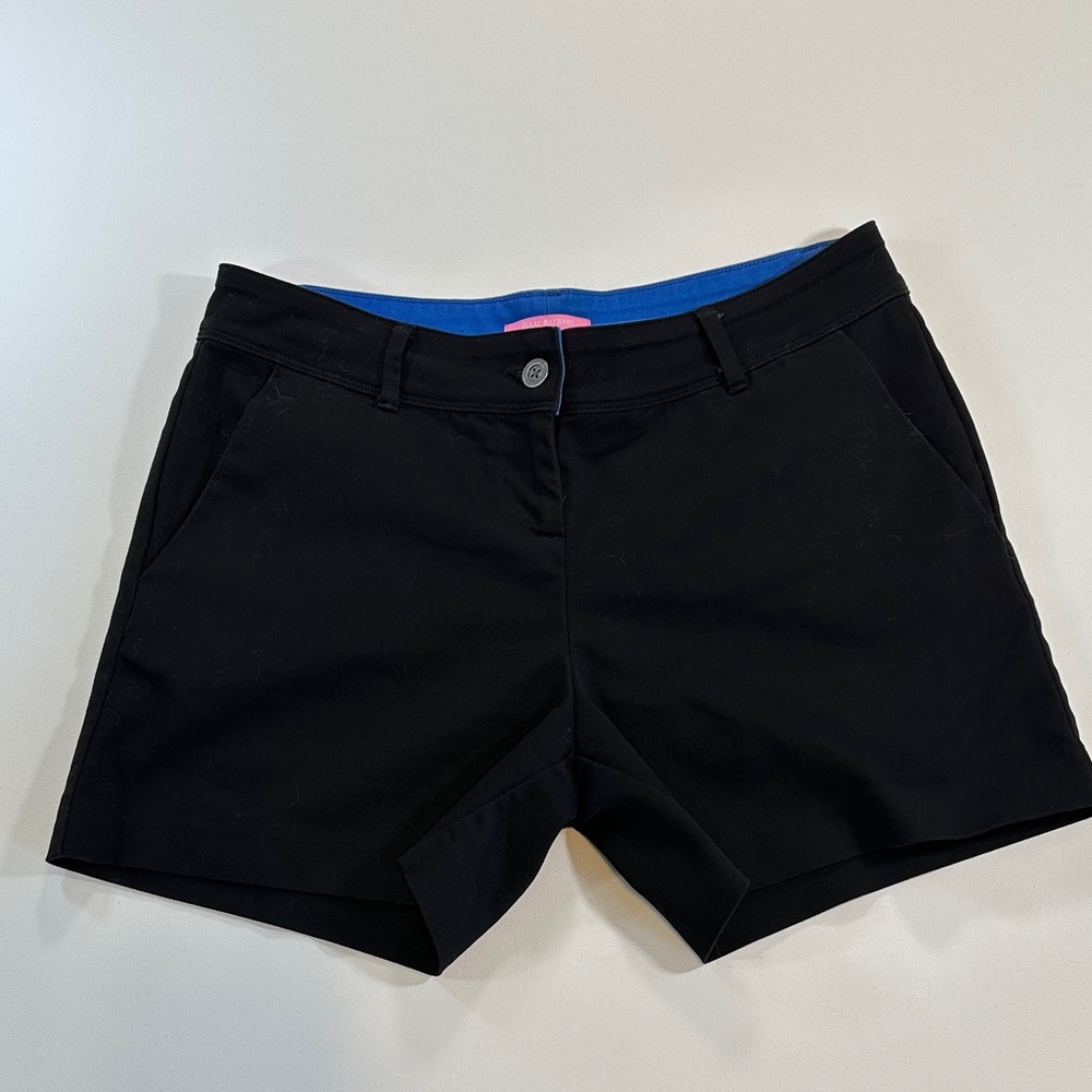 Isaac Mizrahi Black Tailored Shorts Women’s Size 10